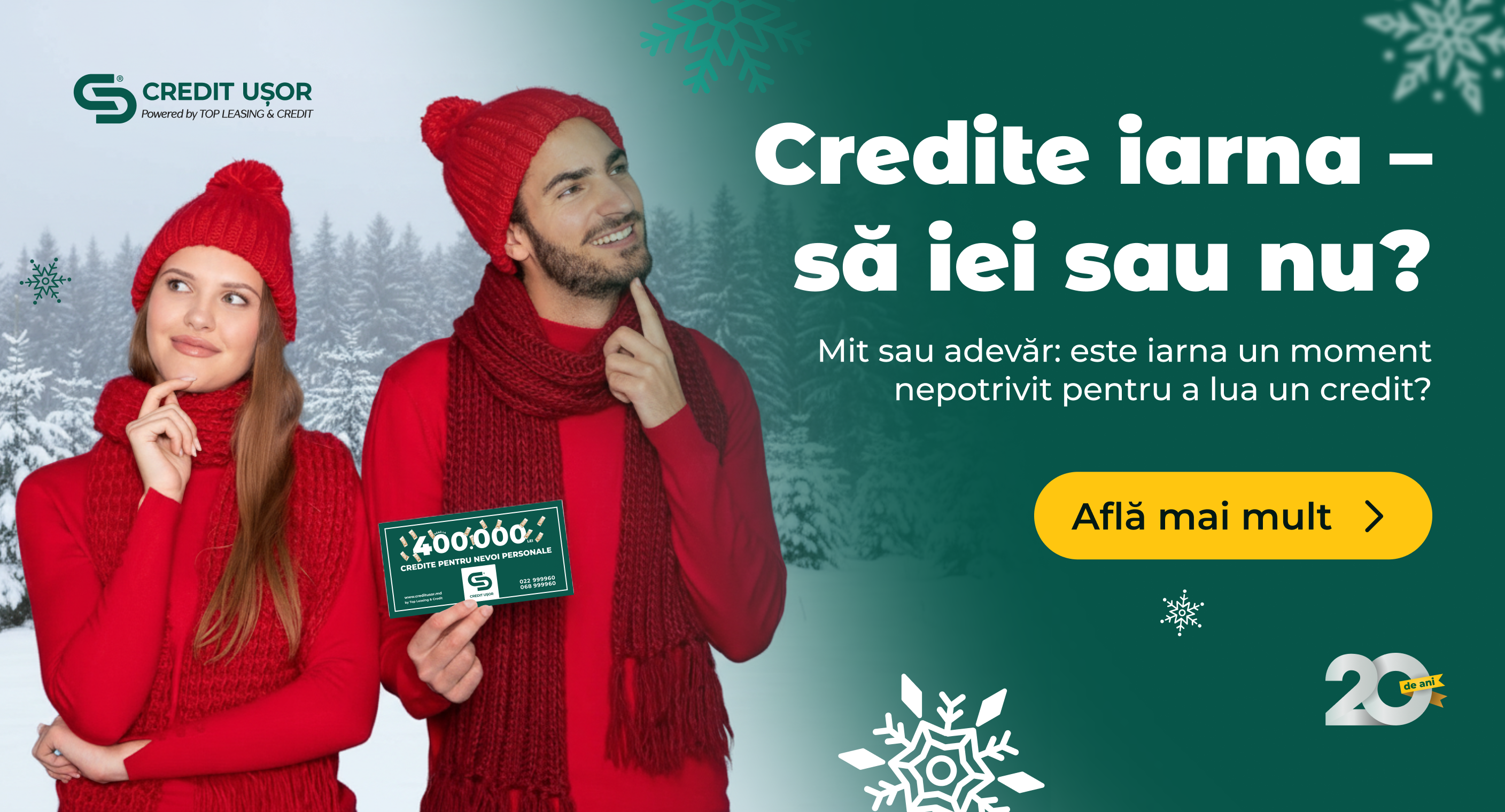 Mit sau adevăr: este iarna un moment nepotrivit pentru a lua un credit?