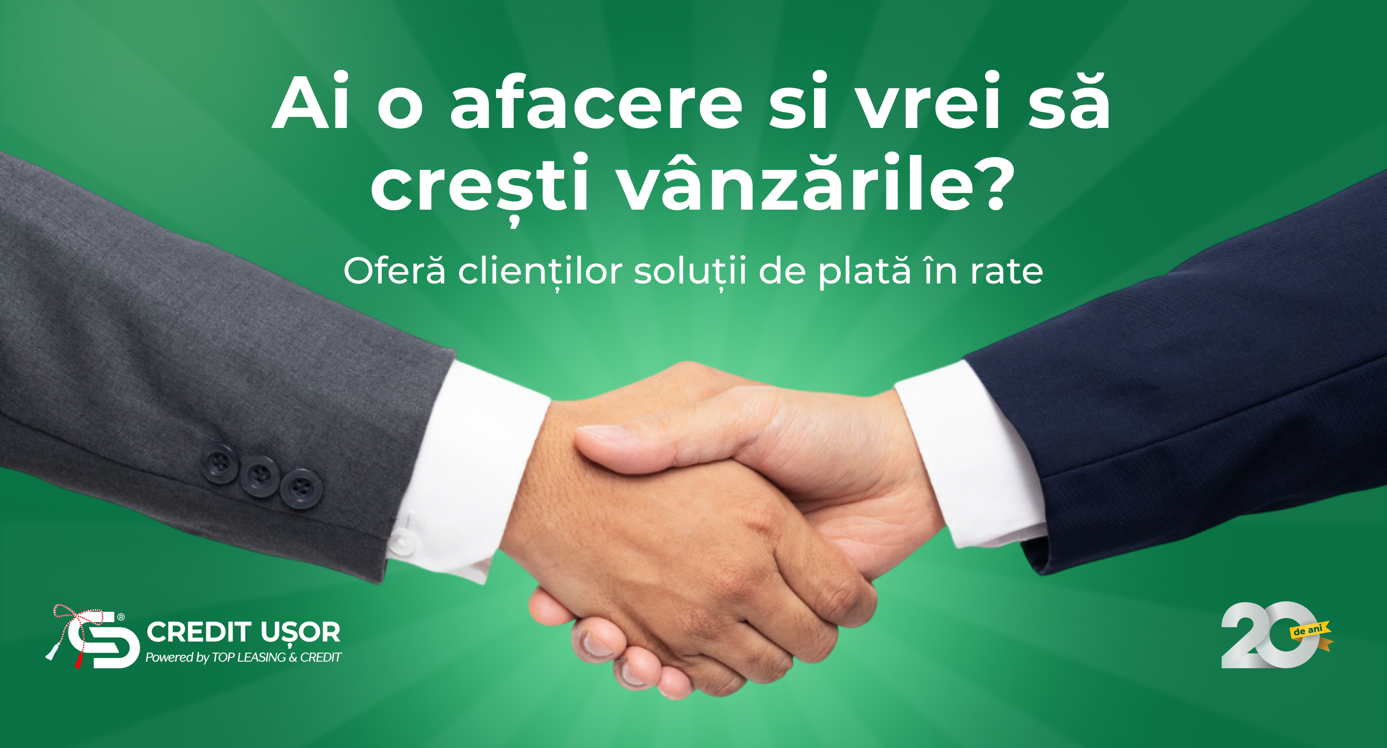Crește vânzările prin soluții de plată în rate pentru clienții tăi